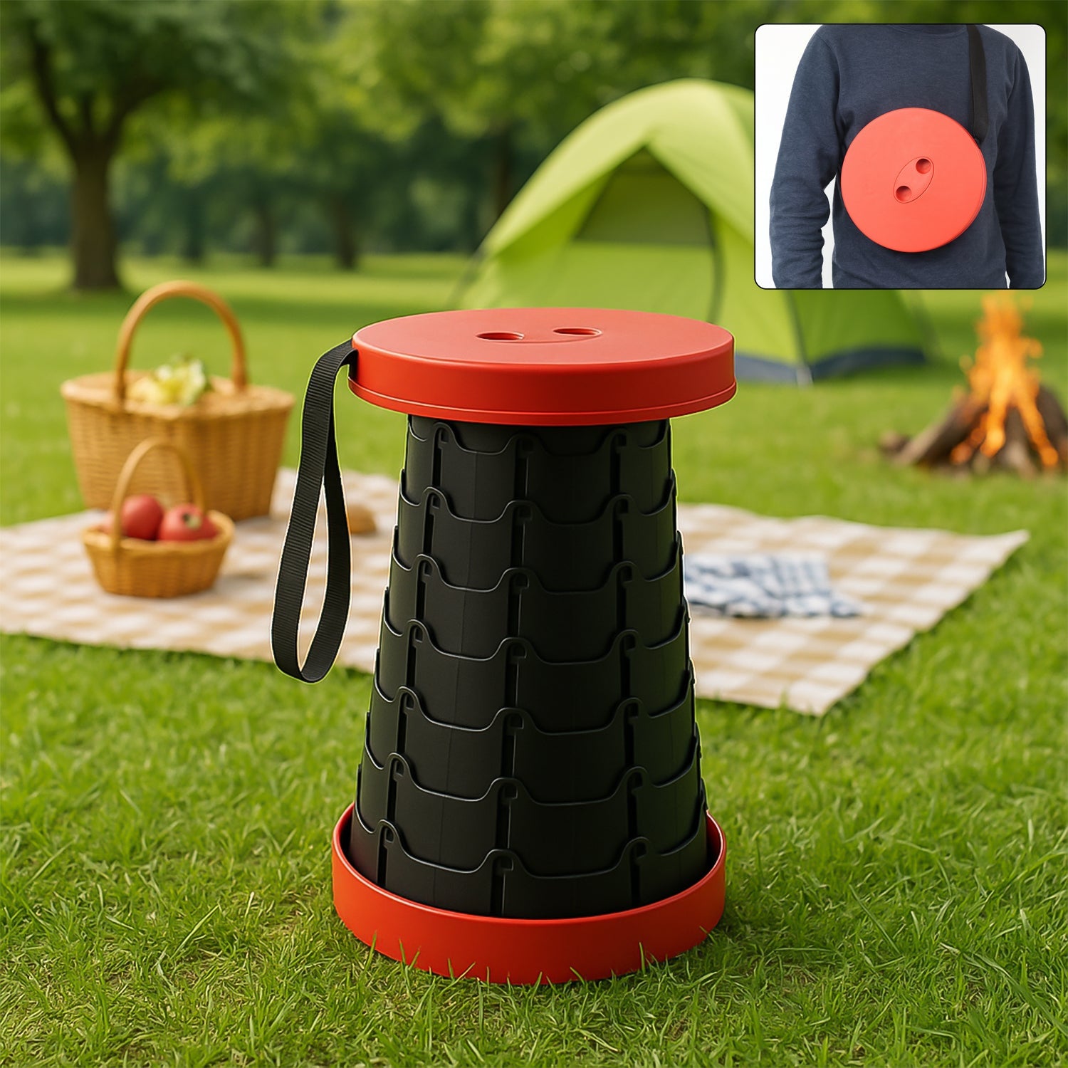 Telescopic Folding Stool Telescopic Folding Stool